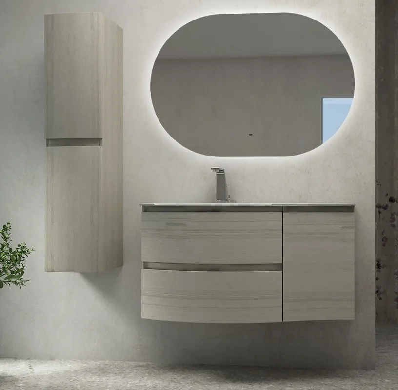 Зеркало Cezares Vague 120х70 с подсветкой Sancos — официальный сайт