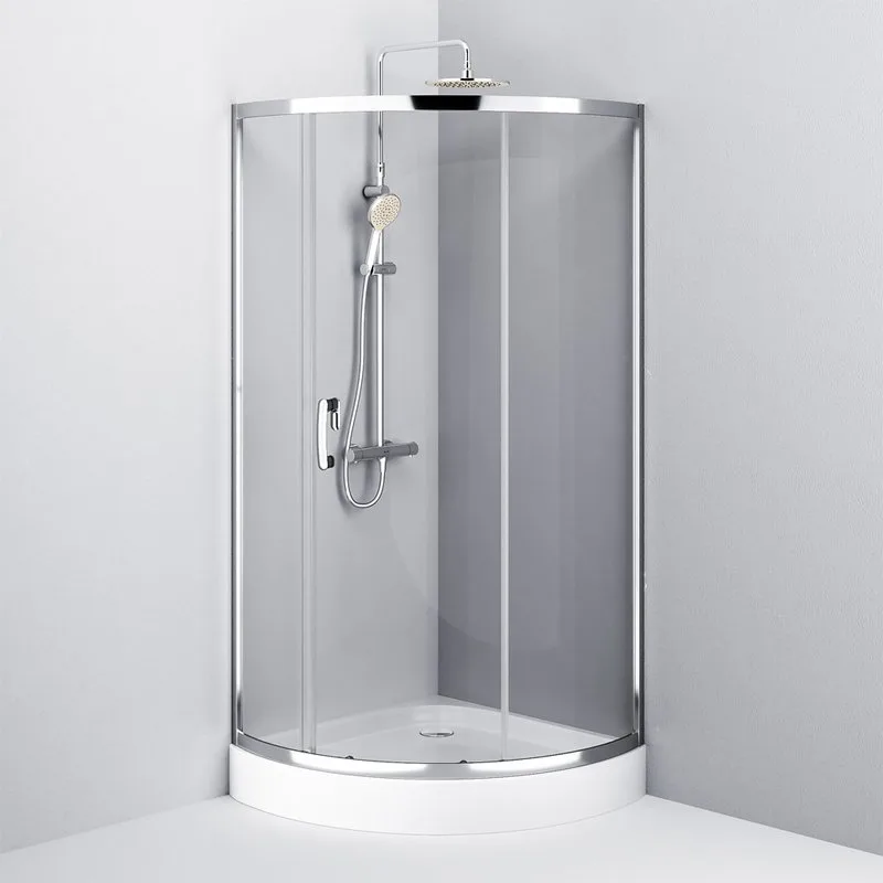 Душевой уголок AM.PM Like W83G-315-090CT 90, прозрачное стекло Sancos — официальный сайт