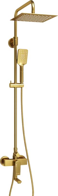Душевая стойка Wasserkraft Aisch A155.198.201.BG, золото Sancos — официальный сайт