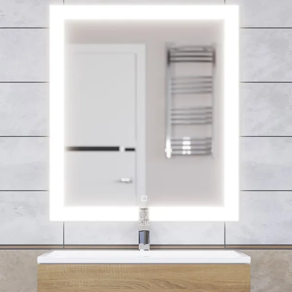 Зеркало Uperwood Barsa 70x80 с подсветкой, с антизапотевателем