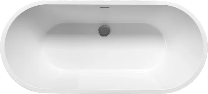 Акриловая ванна BelBagno BB109-177-80 без опоры 175x80 см, отдельностоящая, белая, овальная, со слив Sancos — официальный сайт