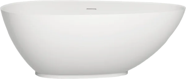Ванна из искусственного камня Salini Paola S-Sense 160x75 см, отдельностоящая, белая, овальная, со с Sancos — Оригинал