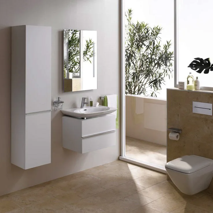 Шкаф-пенал для ванной Laufen Palace 4.0202.1.075.464.1 L Sancos — официальный сайт