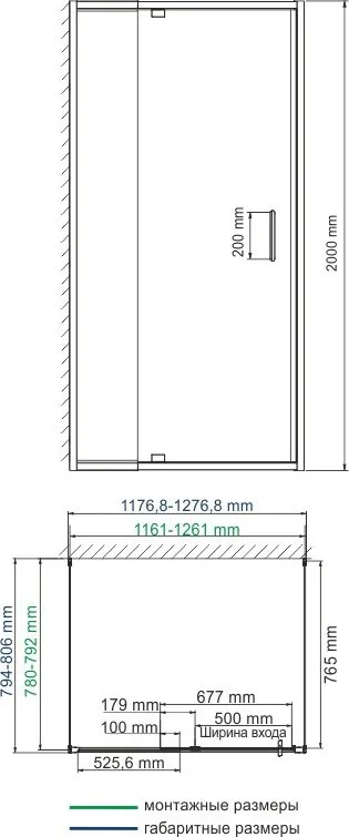 Душевой уголок Wasserkraft Berkel 48P25 120x80 см Sancos — официальный сайт