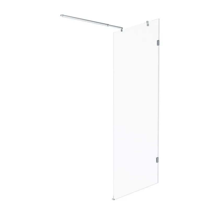 Душевая перегородка AM.PM X-Joy W94UWI-90-F1-MTE 90x195, фурнитура хром, стекло прозрачное Sancos — официальный сайт