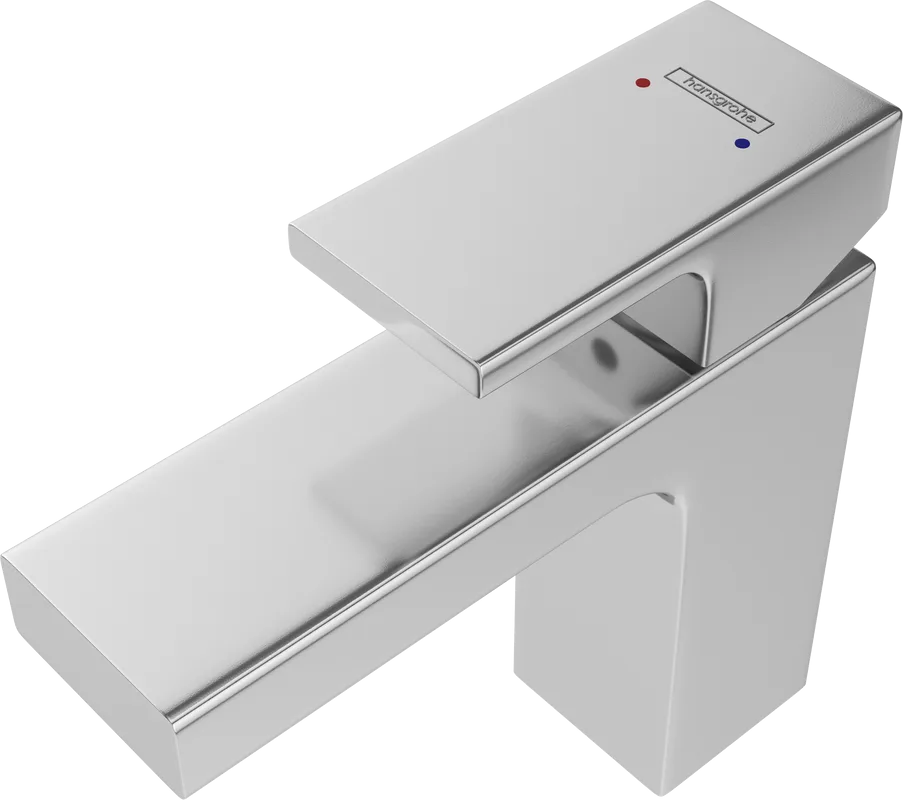 Смеситель для раковины Hansgrohe Vernis Shape 71568000 хром Sancos — официальный сайт
