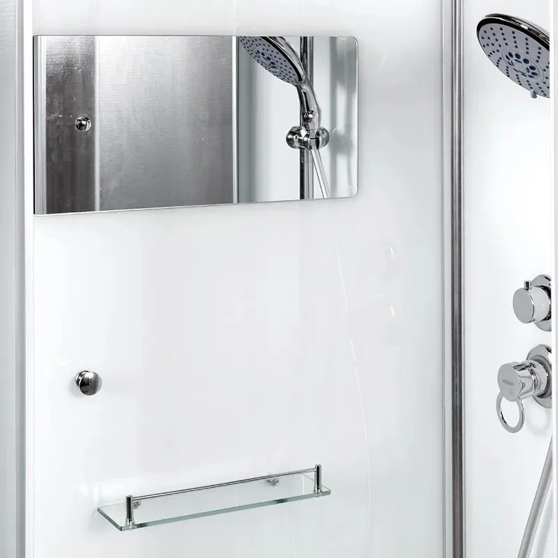 Душевая кабина DTO K408 80х80, профиль хром, стекло прозрачное Sancos — официальный сайт