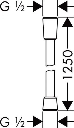 Душевой шланг Hansgrohe Isiflex 28272140, 125 см, шлифованная бронза Sancos — официальный сайт