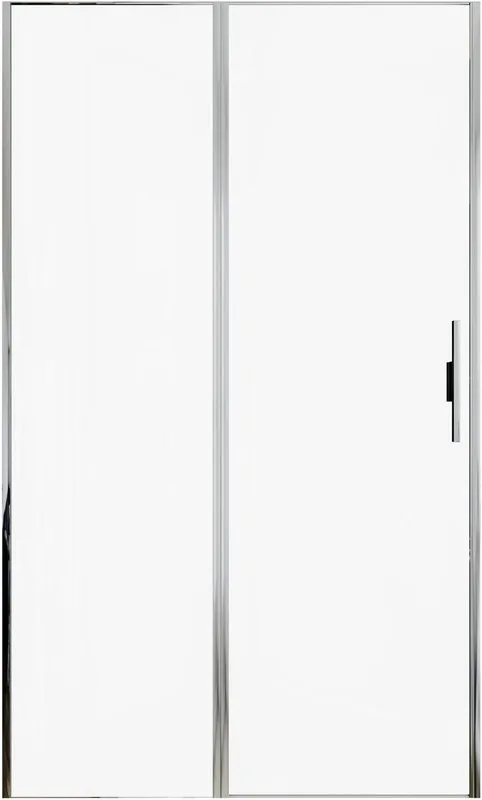 Душевая дверь в нишу Allen Brau Priority 3.31031.00 120 см, профиль хром, стекло прозрачное Optiwhit Sancos — официальный сайт