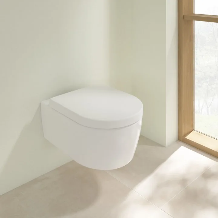 Унитаз подвесной Villeroy & Boch Avento Avento 5656HRR1 Sancos — официальный сайт