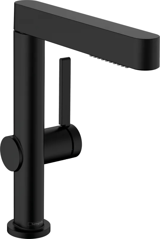 Смеситель для раковины Hansgrohe Finoris 230 76063670 матовый черный Sancos — официальный сайт