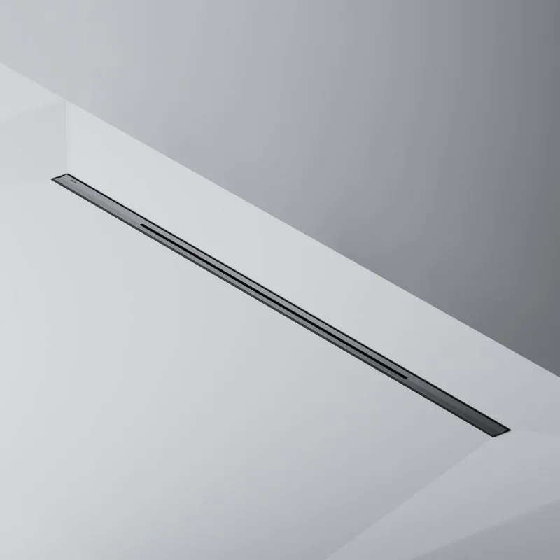 Душевой трап (лоток) AM.PM MasterFlow Slim line 100 см, черный матовый Sancos — официальный сайт