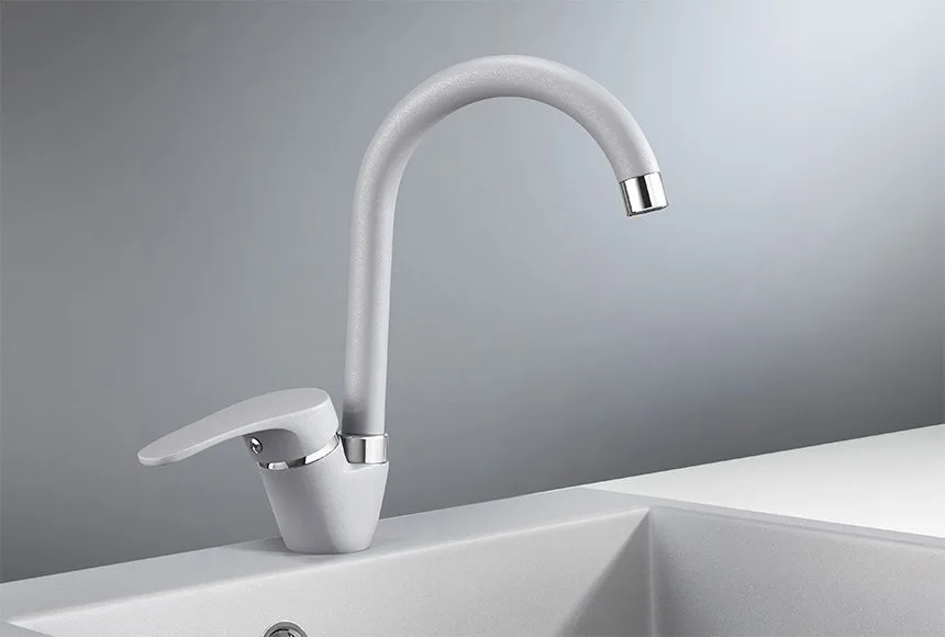 Смеситель для кухни Granula 1024, алюминиум Sancos — официальный сайт