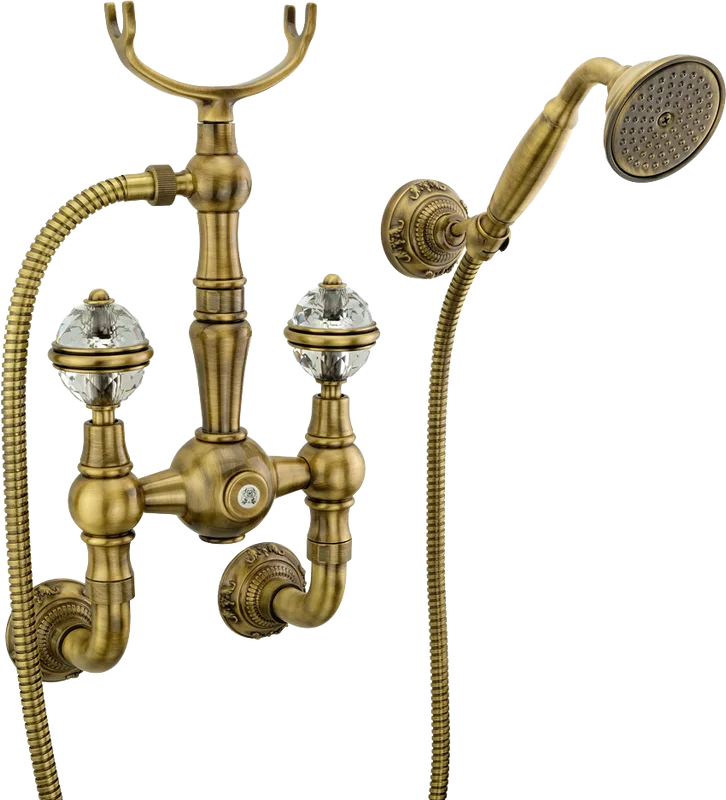 Смеситель для душа Migliore Cristalia 18582 бронза Sancos — официальный сайт