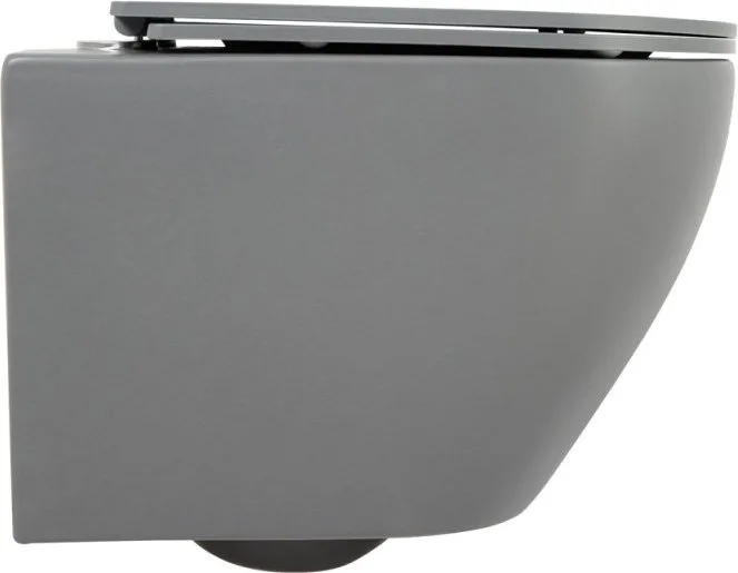 Чаша для унитаза подвесного BelBagno Colorato BB062CHR-GR матовая серая Sancos — официальный сайт
