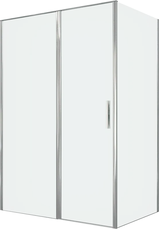 Душевой уголок Allen Brau Priority 140x90, профиль хром, стекло прозрачное Sancos — официальный сайт