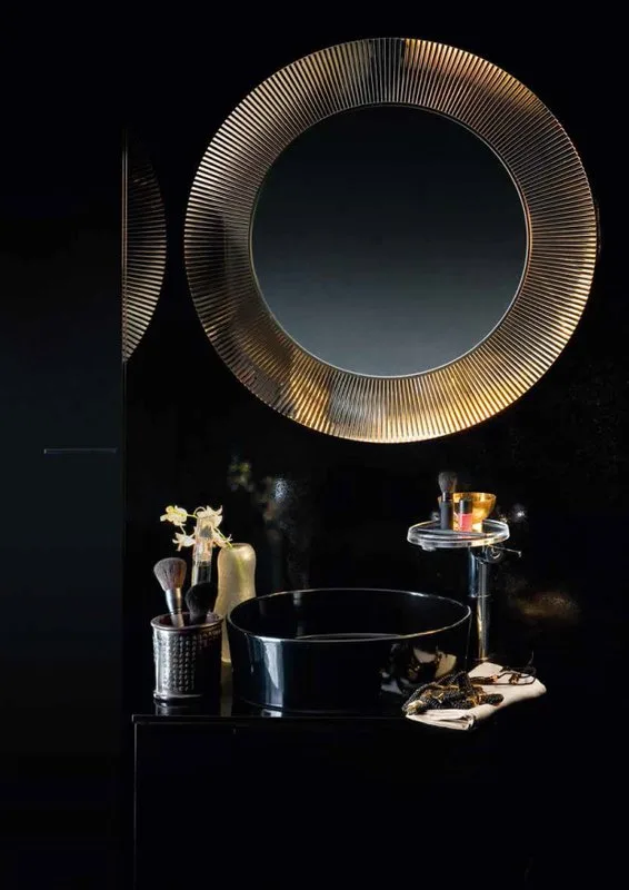 Зеркало круглое Laufen Kartell by Laufen 80 медь Sancos — официальный сайт