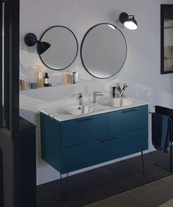 Зеркало круглое Jacob Delafon Odeon Rive Gauche EB1177-S14 70 черный сатин Sancos — официальный сайт