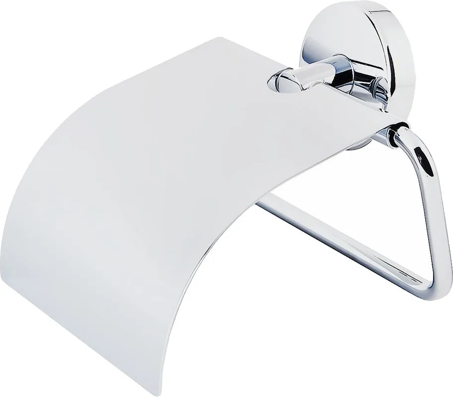 Держатель туалетной бумаги Hansgrohe Logis с крышкой Sancos — официальный сайт