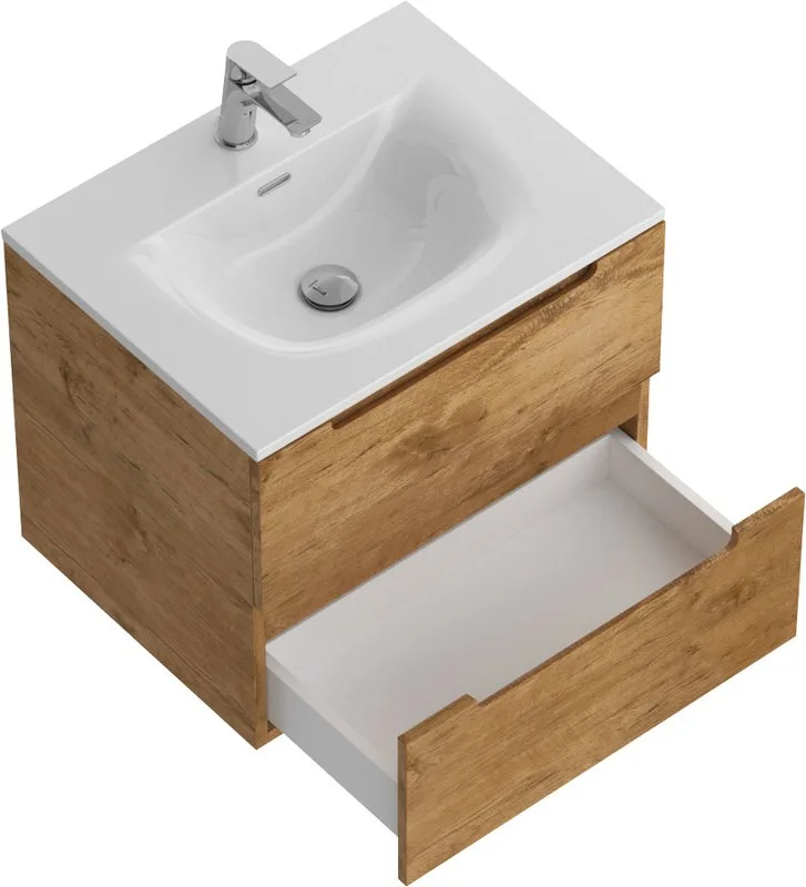 Тумба под раковину без столешницы BelBagno Etna 60 rovere  nature Sancos — официальный сайт