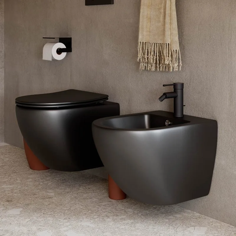 Унитаз подвесной Ceramicanova Metropol CN4002MB Sancos — официальный сайт