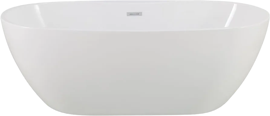 Акриловая ванна Art&Max AM-605-1700-790 170x80 см, отдельностоящая, белая, овальная, с каркасом Sancos — официальный сайт