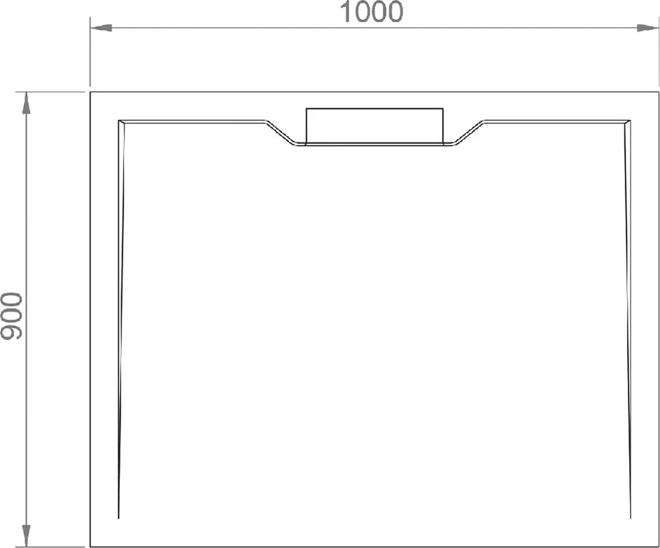 Поддон для душа RGW Stone Tray STE MW 100x90, белый мрамор Sancos — официальный сайт