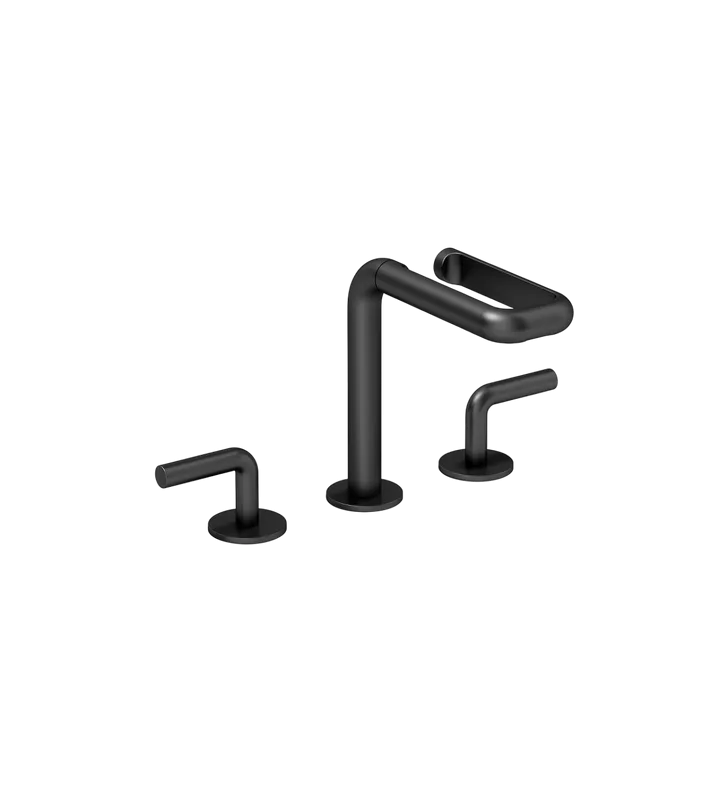 Смеситель Wonzon & Woghand Loop WW-131-00-508, черный матовый Sancos — официальный сайт