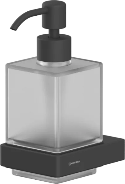 Дозатор WHITECROSS Cubo CU2440BL черный матовый