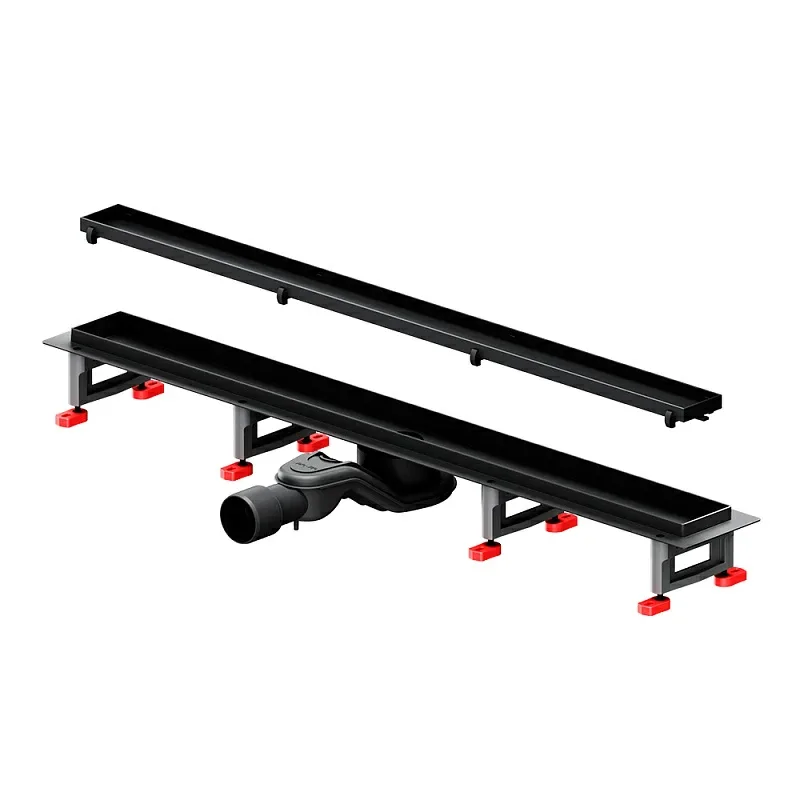 Душевой трап (лоток) AM.PM MasterFlow Tile 80 см, черный матовый Sancos — официальный сайт