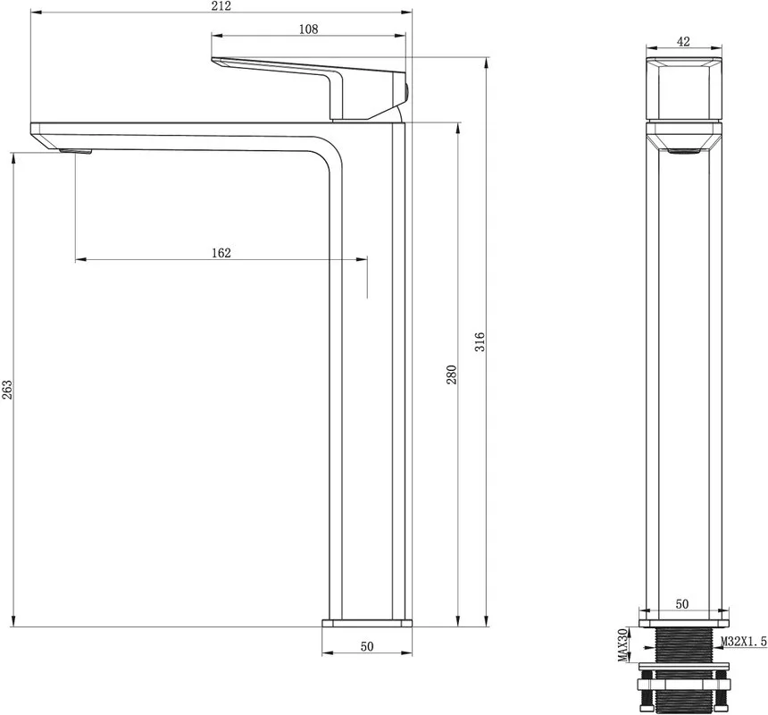 Смеситель для раковины Wonzon & Woghand WW-88239011-MB черный матовый Sancos — официальный сайт
