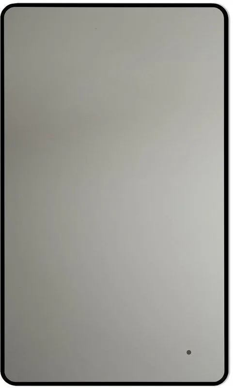 Зеркало Art&Max Siena S 60х100 черное, с LED-подсветкой, 6000К Sancos — официальный сайт