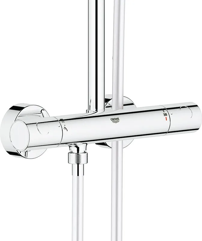Душевая стойка Grohe Euphoria XXL Cube 230 26187000 Sancos — официальный сайт