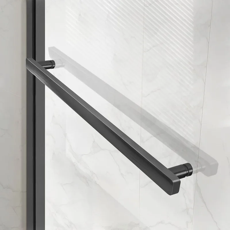 Душевой уголок Vincea Slim Soft VSR-1SS1012CLGM 120х100, профиль вороненая сталь, стекло прозрачное Sancos — официальный сайт