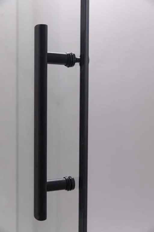 Душевой уголок Esbano ESR-7160B 90х90 см, профиль черный, стекло прозрачное Sancos — официальный сайт