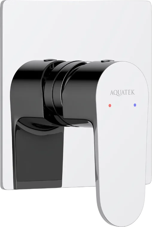 Встраиваемый смеситель AQUATEK Оберон AQ1266CR С ВНУТРЕННЕЙ ЧАСТЬЮ, хром Sancos — официальный сайт