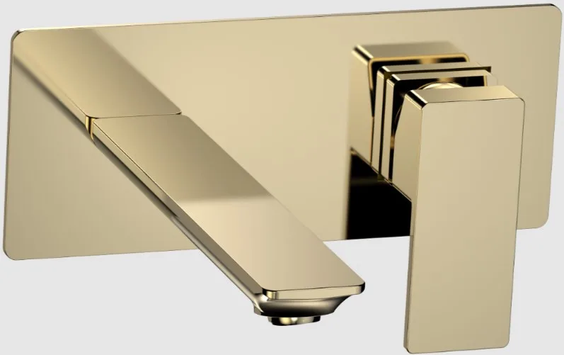 Смеситель для раковины AQUAme Savona AQM6815GG, золото Sancos — официальный сайт