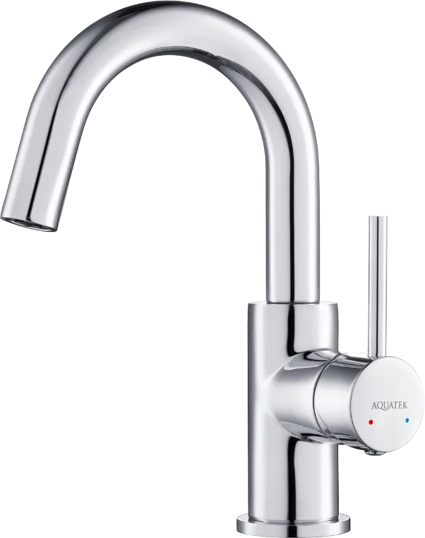 Смеситель для раковины AQUATEK Европа AQ1307CR хром Sancos — официальный сайт
