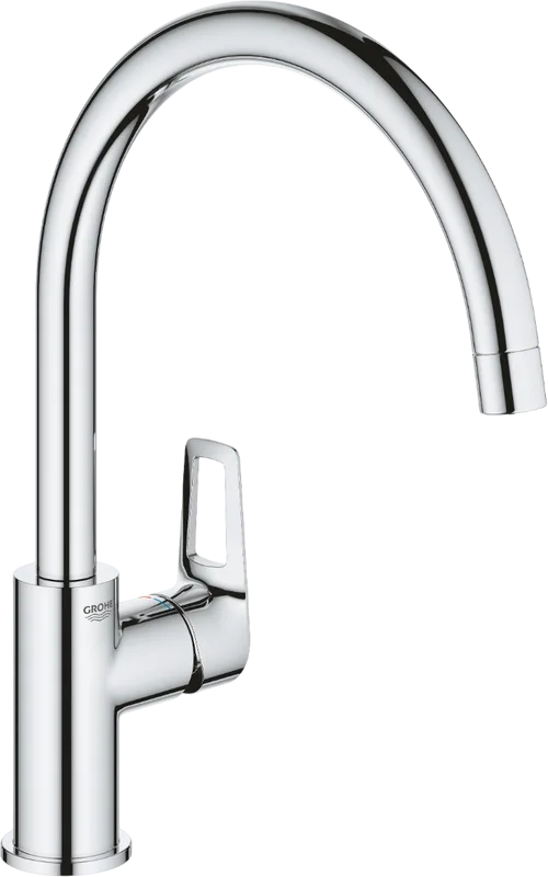 Смеситель для кухни Grohe BauLoop 31232001 хром Sancos — официальный сайт