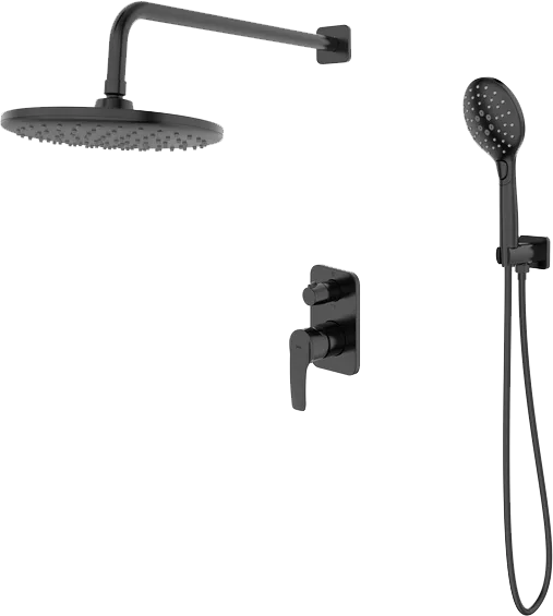Душевой комплект IDDIS Ray RAYBL02i67, С ВНУТРЕННЕЙ ЧАСТЬЮ, черный матовый Sancos — официальный сайт