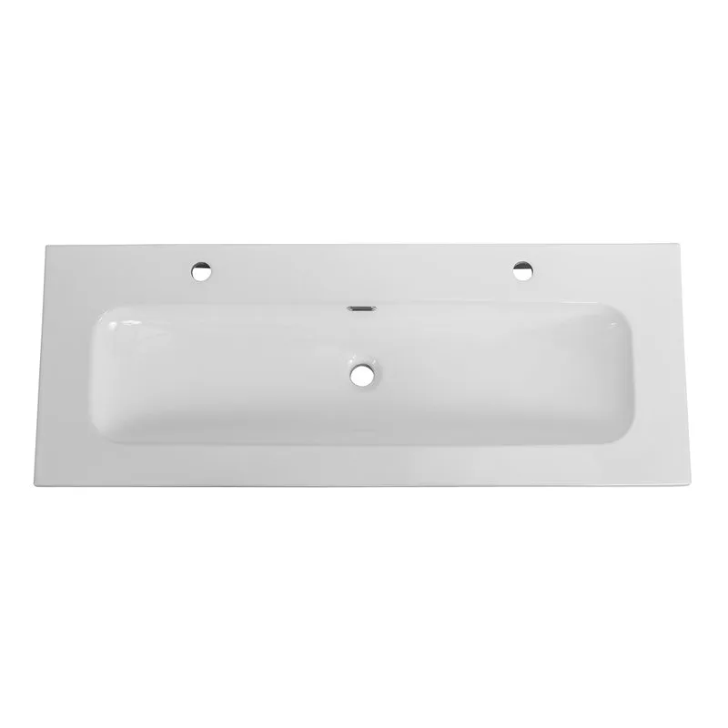 Мебельная раковина Cezares Eco CZR-8073-120-1-2 120 белая глянцевая Sancos — официальный сайт
