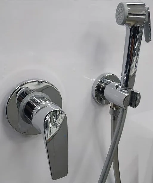 Встраиваемый смеситель Grohe BauFlow 29046000 С ВНУТРЕННЕЙ ЧАСТЬЮ Sancos — Оригинал