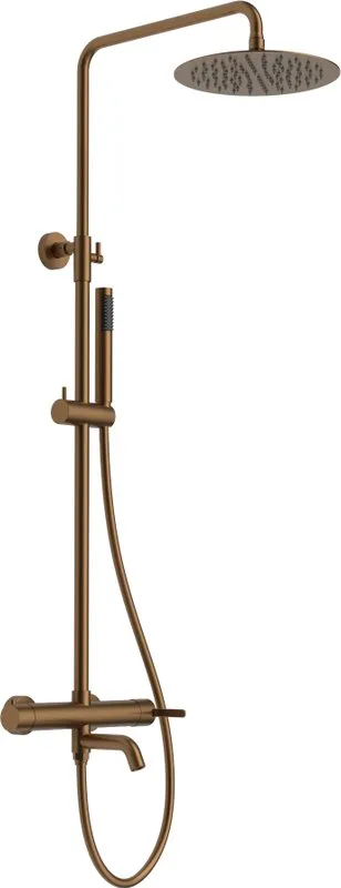 Душевая стойка AltroBagno Unione 030211 RaSp, матовая медь Sancos — официальный сайт