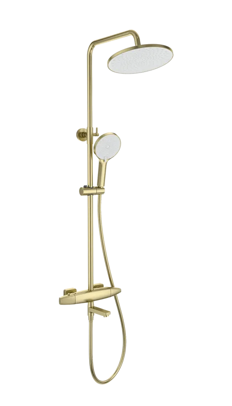 Душевая стойка Wonzon & Woghand NEO WW-B3035-A2-BG, брашированное золото Sancos — официальный сайт