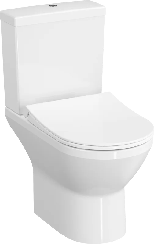 Унитаз-компакт напольный VitrA Integra Round Open-Back 9833B003-7206 Sancos — официальный сайт