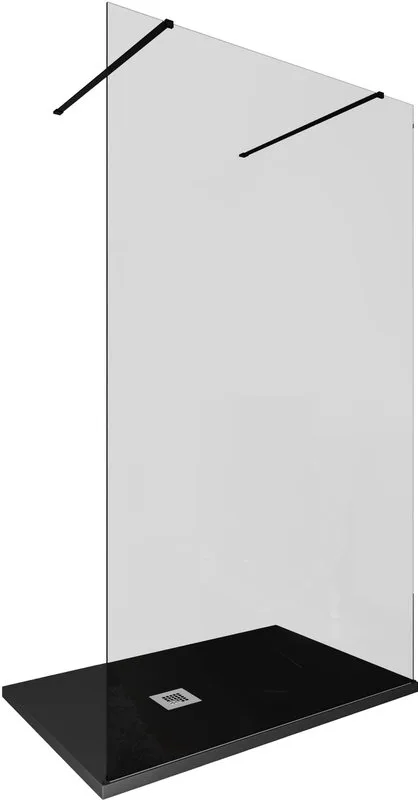 Душевая перегородка Allen Brau Infinity 2 3.21046.BBA.T 120 см, профиль черный браш, стекло тонирова Sancos — официальный сайт