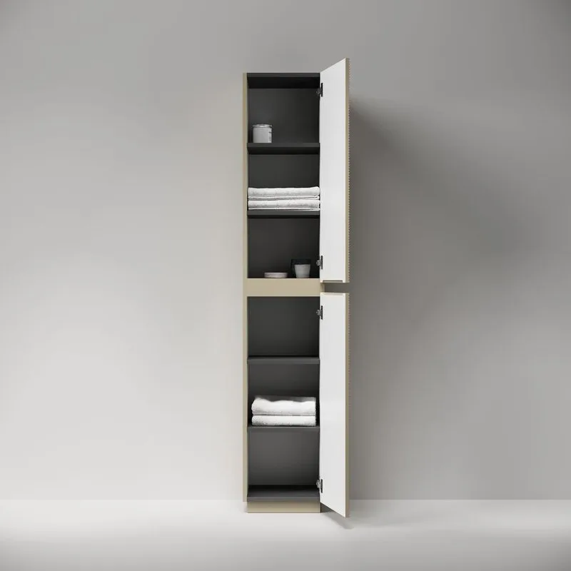 Шкаф-пенал для ванной напольный Sancos Folk Floor 350х350х1880 мм, Капучино Sancos — официальный сайт