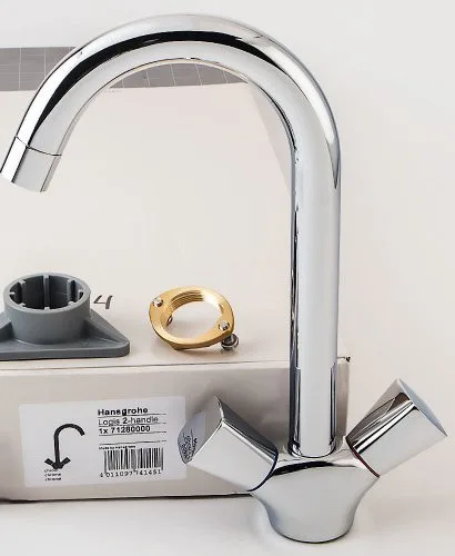 Смеситель для кухни Hansgrohe Logis 71280000 Sancos — официальный сайт