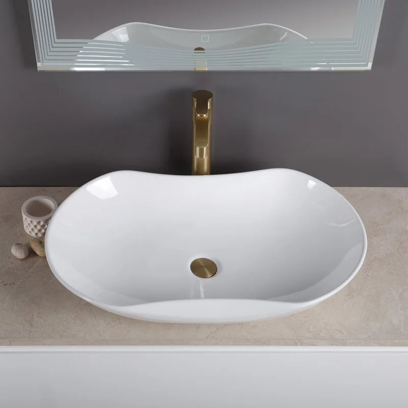 Накладная раковина BelBagno BB1334 67 Sancos — официальный сайт