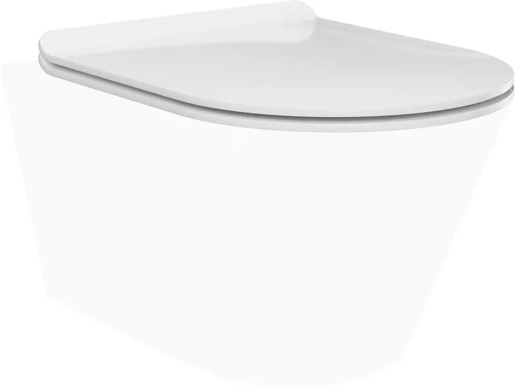Крышка-сиденье Kerama Marazzi Plaza Modern PLMR.seat.02\WHT с микролифтом, глянцевый белый Sancos — официальный сайт